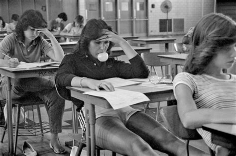 teenager voyeur|70s High School Teacher Candidly Photographs His Students.